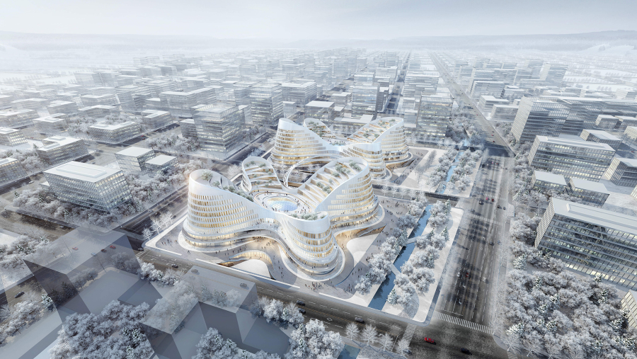 雄安建筑設(shè)計(jì)大賽城市公共管理與服務(wù)類（專業(yè)組）二等獎(jiǎng) 融合藝術(shù)與功能的文藝創(chuàng)作